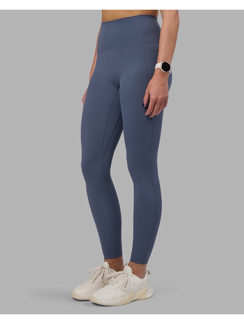 LSKD Elixir Ultra High-Rise Full Length Legging Pockets Grey Size S Gym Yoga